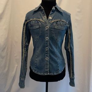 Jean Snap Front Shirt by Morena